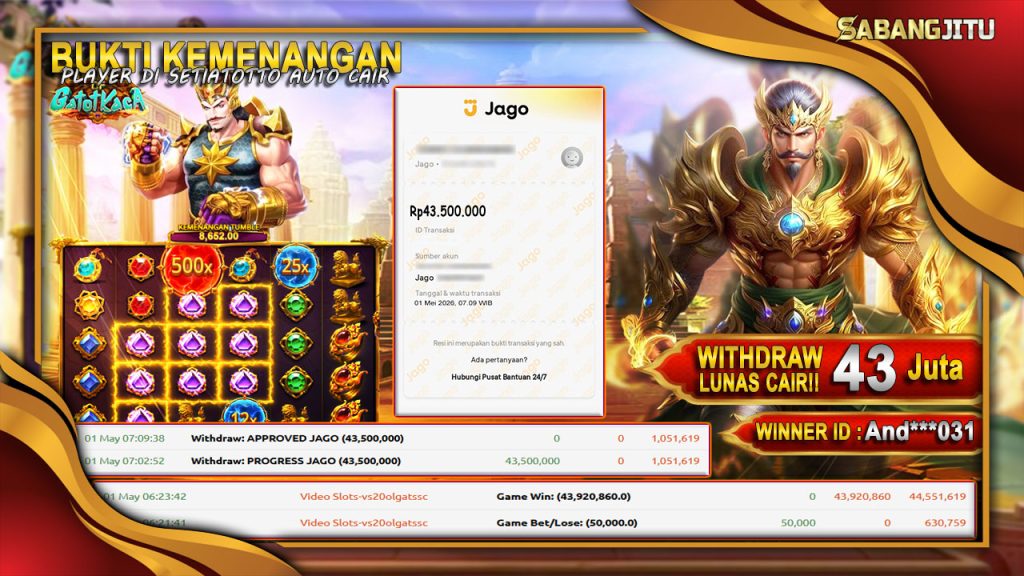 BUKTI KEMENANGAN