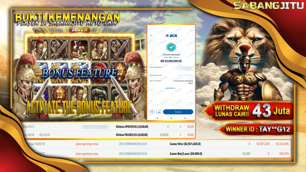 BUKTI KEMENANGAN